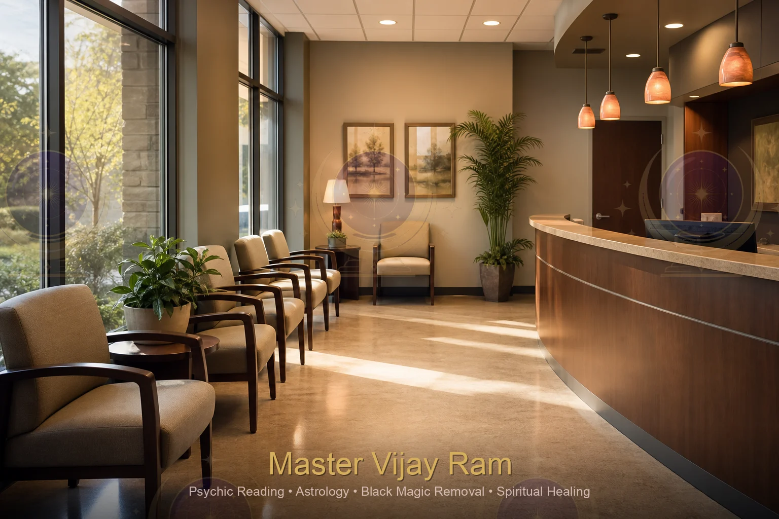 Medical consultation encouraged before spiritual healing by Master Vijay Ram
