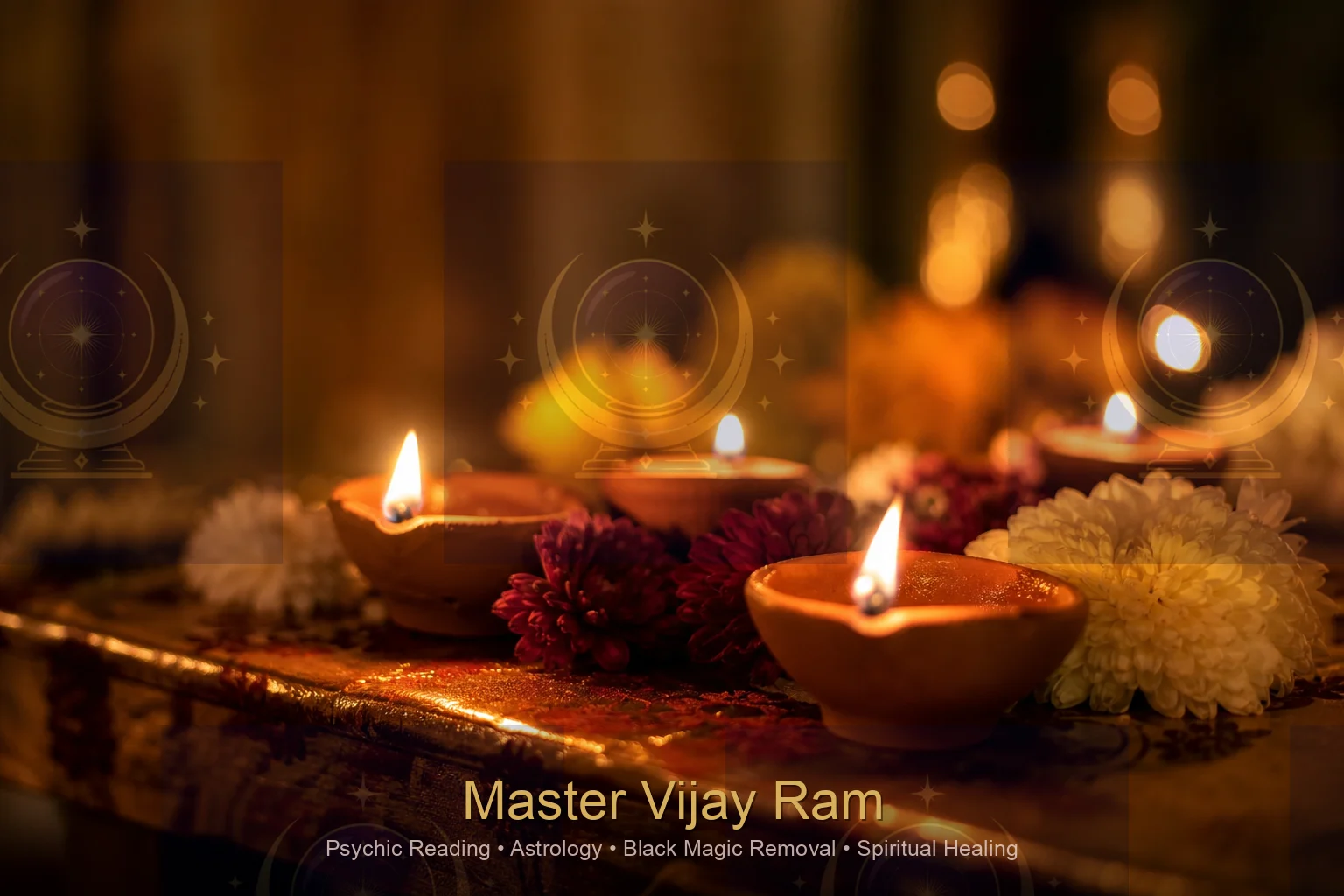 Warm spiritual atmosphere photo for relationship healing consultation