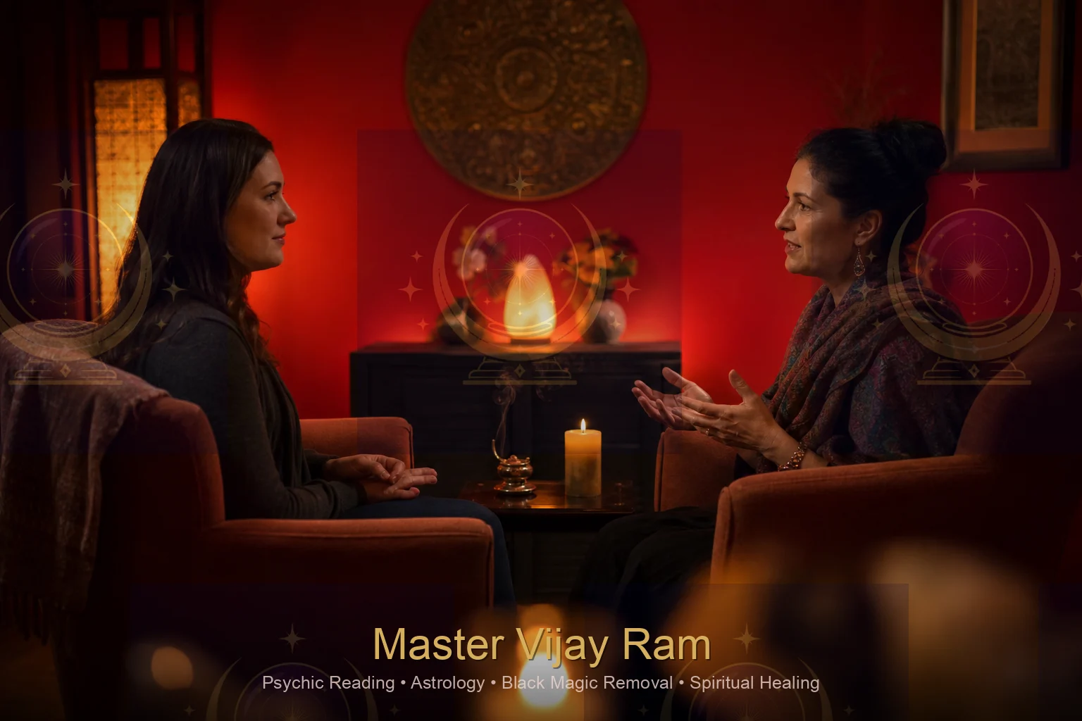 Private consultation room used by Master Vijay Ram