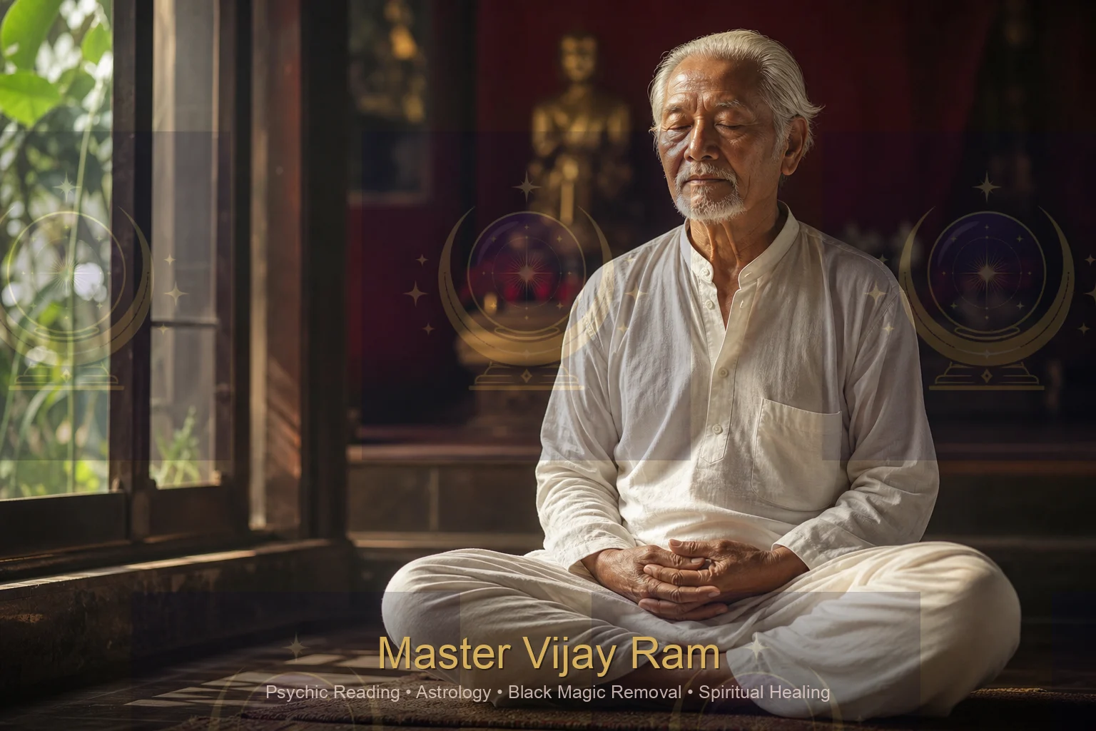 Meditation practice supporting intuition with Master Vijay Ram