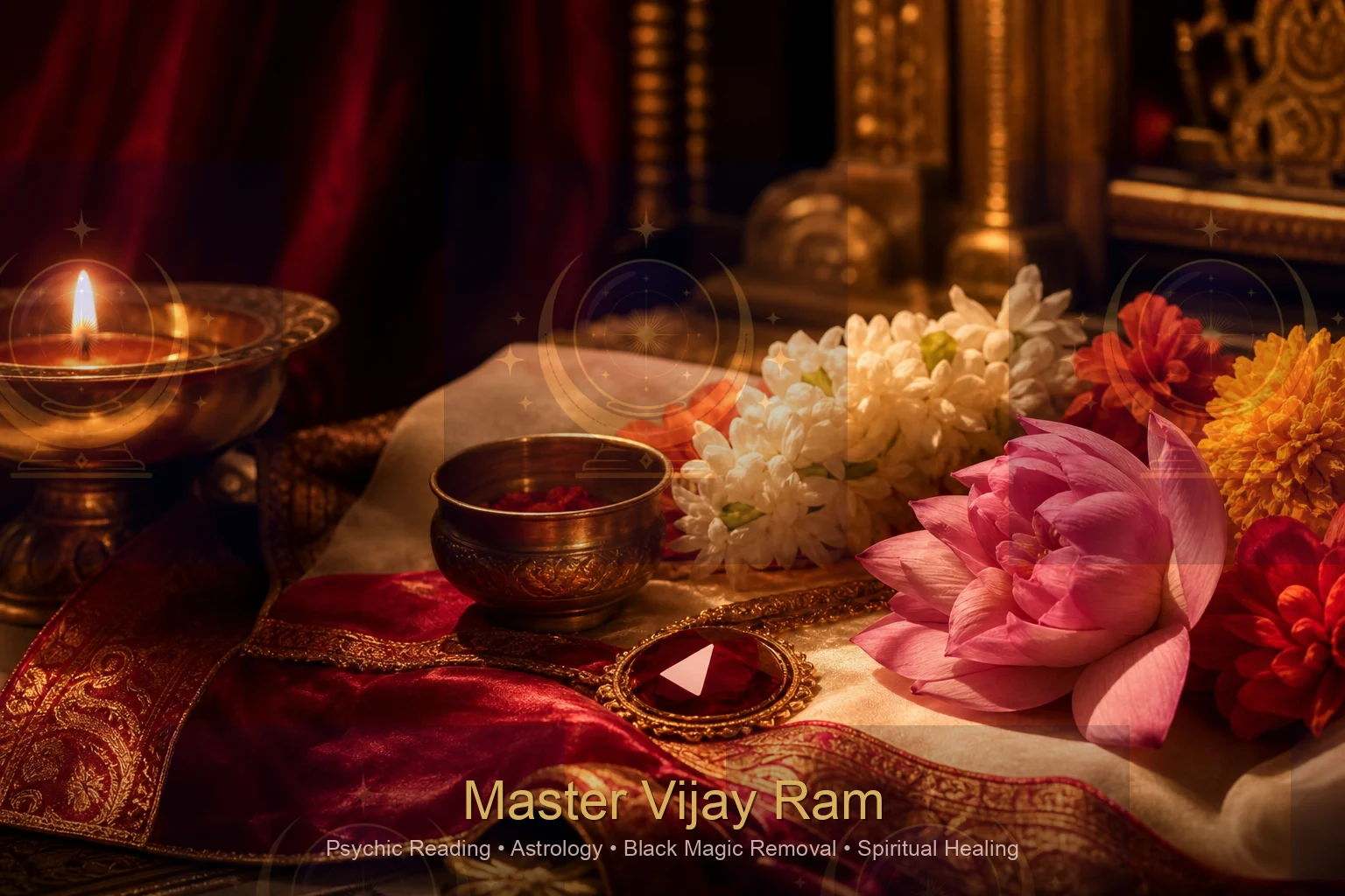 Traditional remedy items used in Vedic guidance by Master Vijay Ram