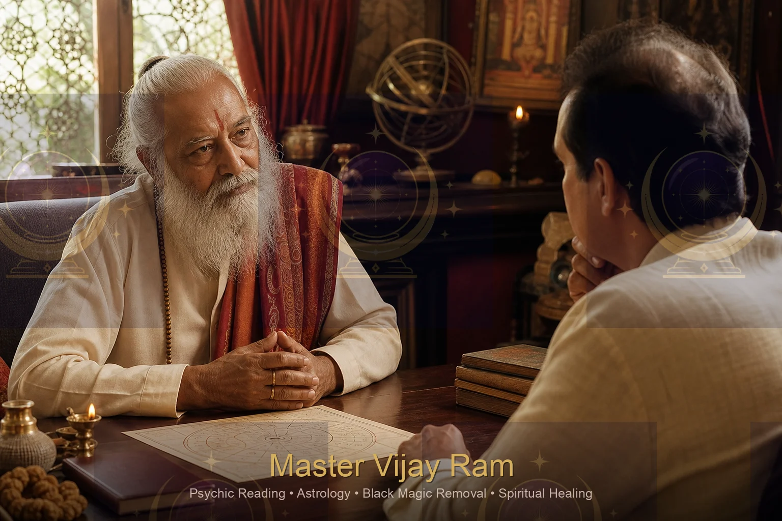 Consultation room in Kitchener where Master Vijay Ram sees clients